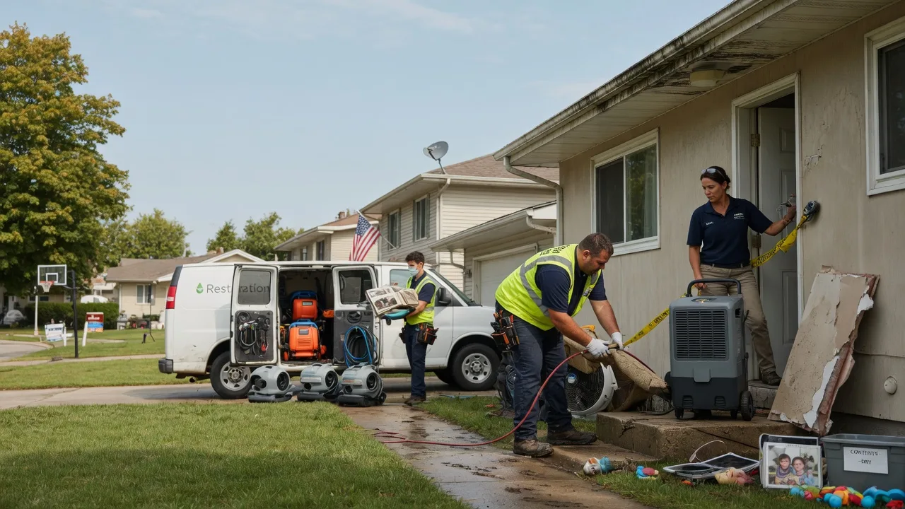 Water Damage Restoration in Lansford, ND near me
